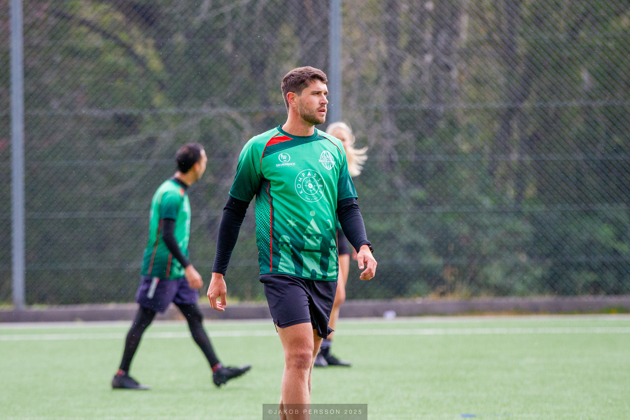 Player on the pitch